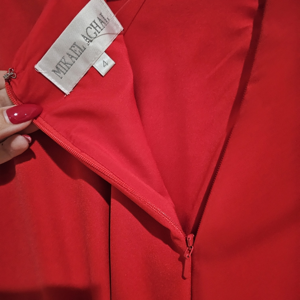 Red dress